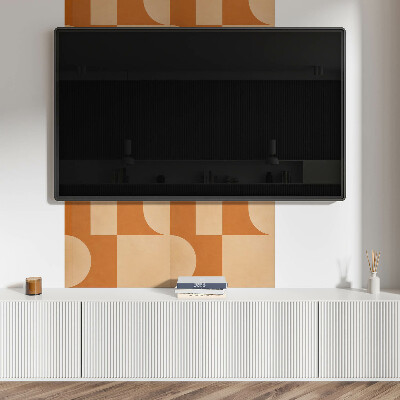 Panou decorativ bucatarie Geometrie într-un stil abstract