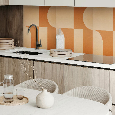 Panou decorativ bucatarie Geometrie într-un stil abstract