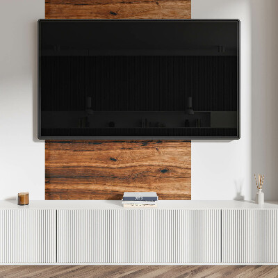 Panou decorativ perete dreptunghiular Model inspirat din lemn