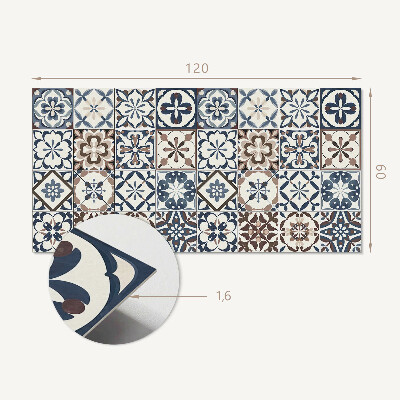 Panou decorativ bucatarie Compozi?ii artistice cu gresie