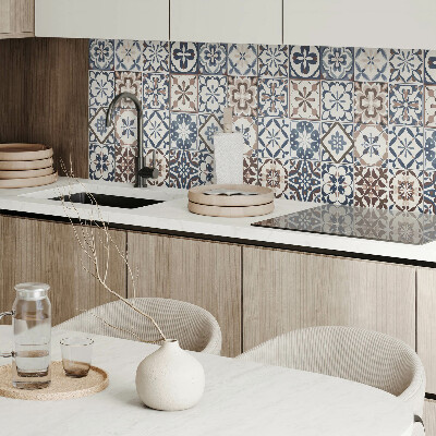 Panou decorativ bucatarie Compozi?ii artistice cu gresie