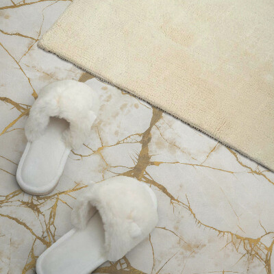 Panou decorativ bucatarie Motiv de marmură cu vene subtile
