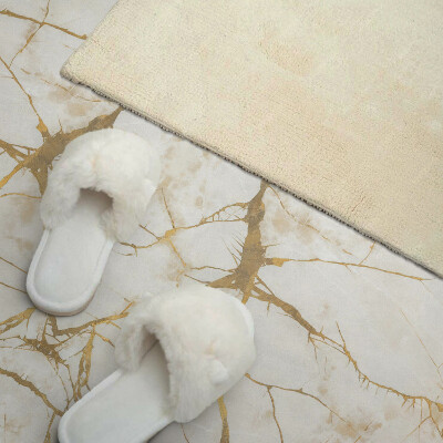 Panou decorativ bucatarie Motiv de marmură cu vene subtile