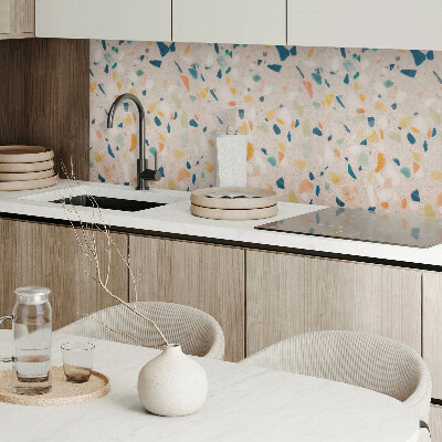 Panou decorativ dreptunghiular Fragmente în culori vii
