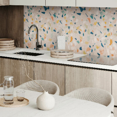 Panou decorativ dreptunghiular Fragmente în culori vii