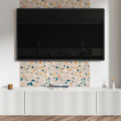 Panou decorativ dreptunghiular Fragmente în culori vii