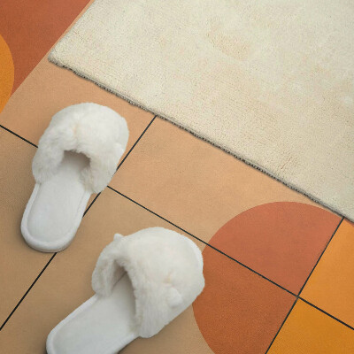 Panou decorativ bucatarie Motiv cu forme geometrice moderne