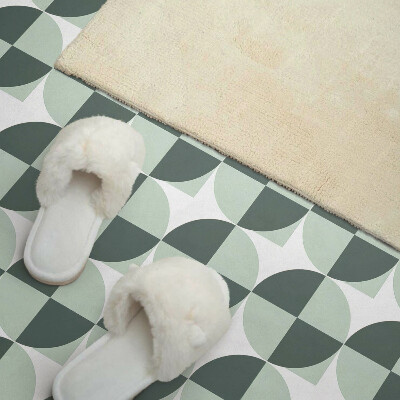 Panou decorativ perete dreptunghiular Cercuri ?i pătrate într-un stil geometric