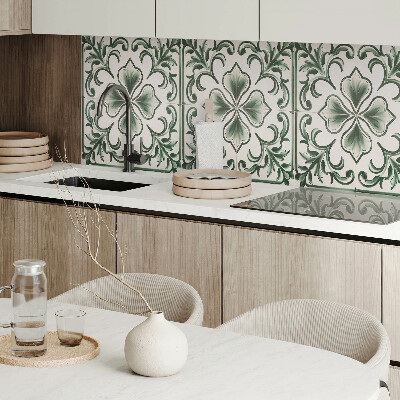 Panou decorativ dreptunghiular Motiv cu frunze ?i inimioare