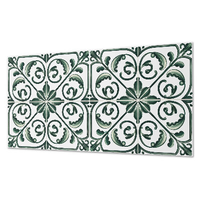 Panou decorativ dreptunghiular Motive vegetale cu detalii decorative
