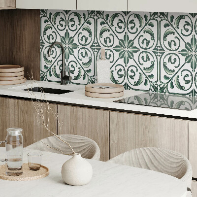 Panou decorativ dreptunghiular Motive vegetale cu detalii decorative