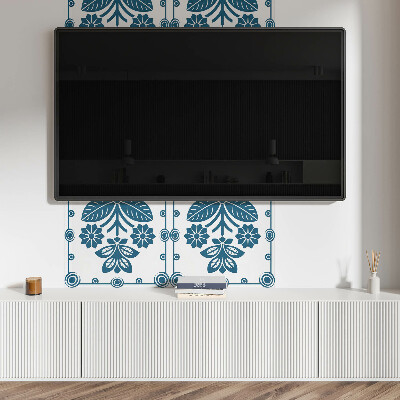 Panou decorativ perete dreptunghiular Motiv decorativ floral