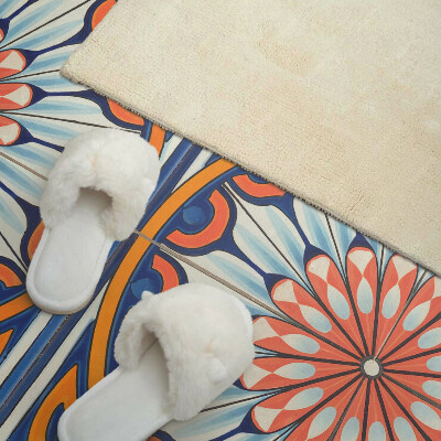 Panou decorativ bucatarie Motiv floral cu detalii subtile