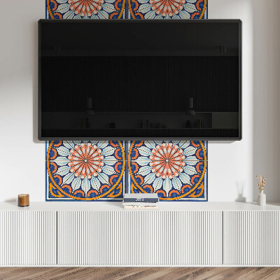 Panou decorativ bucatarie Motiv floral cu detalii subtile