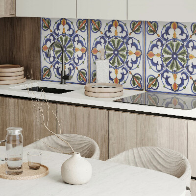 Panou decorativ bucatarie Plantează ornamente în stil clasic