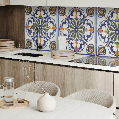 Panou decorativ bucatarie Plantează ornamente în stil clasic