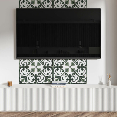 Panou decorativ dreptunghiular Planta?i ornamente într-o combina?ie frumoasă