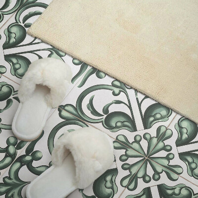 Panou decorativ dreptunghiular Un motiv vegetal în simetrie armonioasă