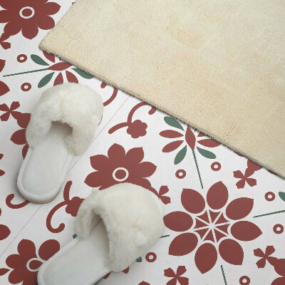 Panou decorativ bucatarie Motiv floral cu frunze