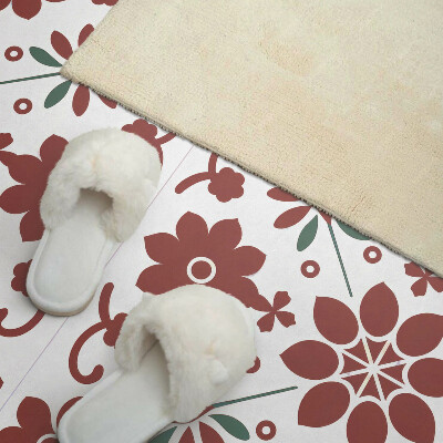 Panou decorativ bucatarie Motiv floral cu frunze