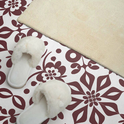 Panou decorativ dreptunghiular Motiv floral cu frunze verzi