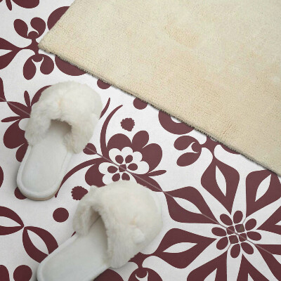 Panou decorativ dreptunghiular Motiv floral cu frunze verzi