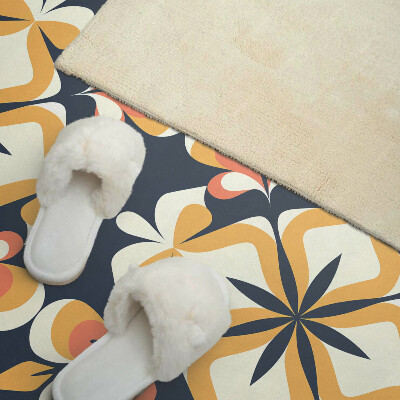 Panou decorativ bucatarie Motiv floral sub formă de geometrie