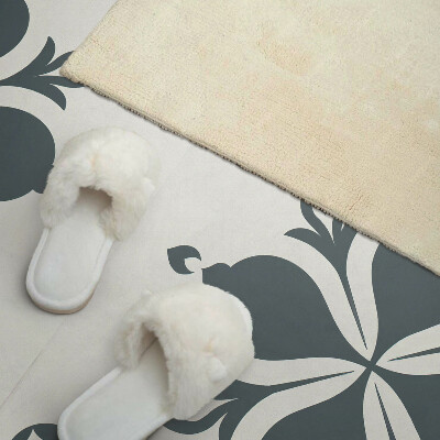 Panou decorativ perete dreptunghiular Motiv ornamental cu frunze