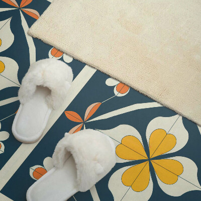 Panou decorativ bucatarie Simetrie florală într-un aranjament armonios