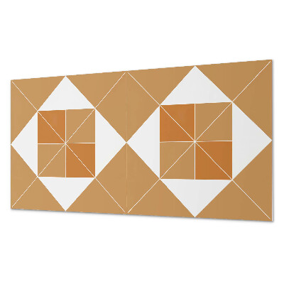 Panou decorativ dreptunghiular Geometrie abstractă în culori