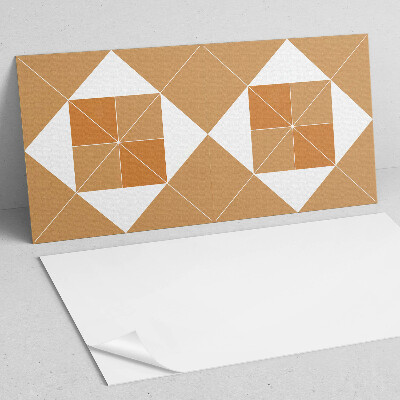 Panou decorativ dreptunghiular Geometrie abstractă în culori