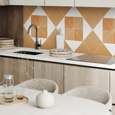 Panou decorativ dreptunghiular Geometrie abstractă în culori