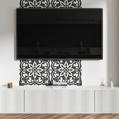 Panou decorativ bucatarie Motiv floral cu elemente decorative
