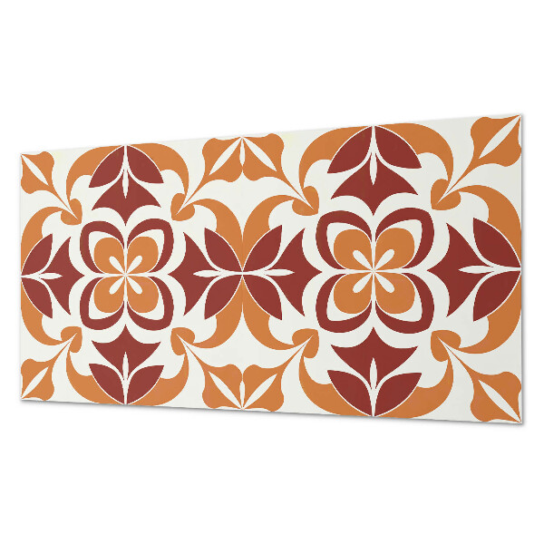 Panou decorativ dreptunghiular Motiv floral cu frunze verzi