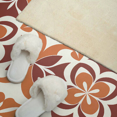 Panou decorativ dreptunghiular Motiv floral cu frunze verzi