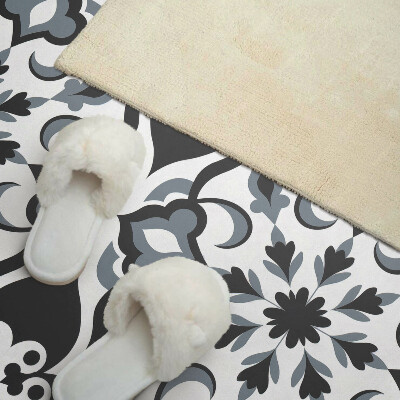 Panou decorativ perete dreptunghiular Motiv floral cu detalii decorative