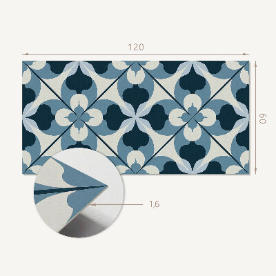 Panou decorativ dreptunghiular Geometrie abstractă într-un stil modern
