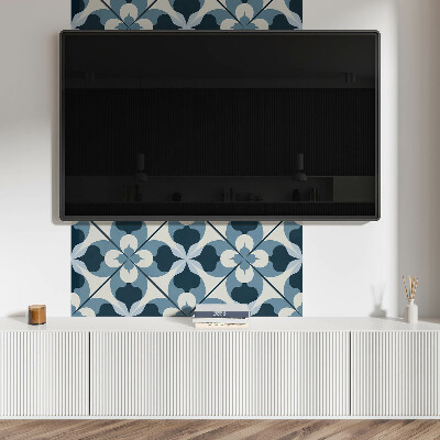 Panou decorativ dreptunghiular Geometrie abstractă într-un stil modern