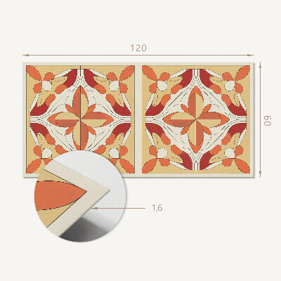 Panou decorativ bucatarie Abstrac?ie florală într-un stil modern