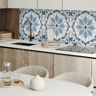 Panou decorativ perete dreptunghiular Motiv floral cu detalii subtile