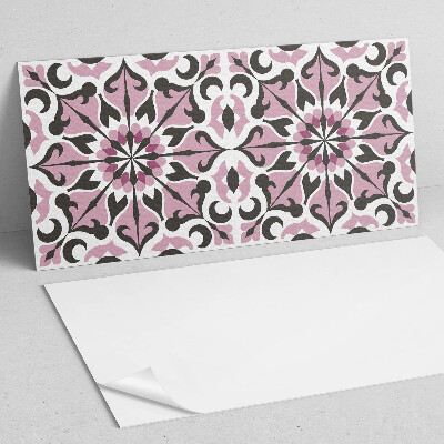 Panou decorativ perete dreptunghiular Simetria plantelor într-un stil elegant