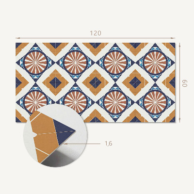 Panou decorativ bucatarie Model geometric cu cercuri