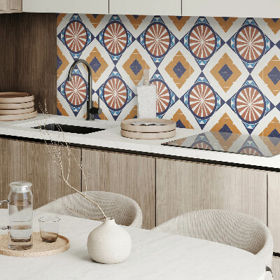 Panou decorativ bucatarie Model geometric cu cercuri