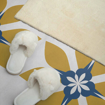 Panou decorativ dreptunghiular Motiv floral cu frunze