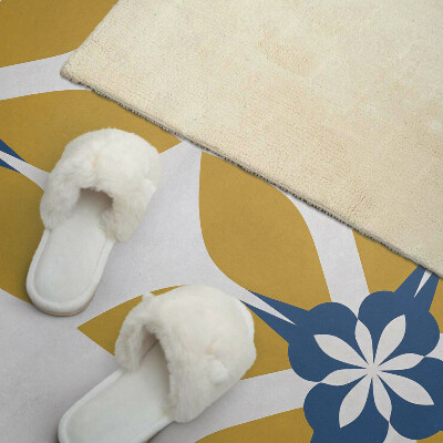 Panou decorativ dreptunghiular Motiv floral cu frunze