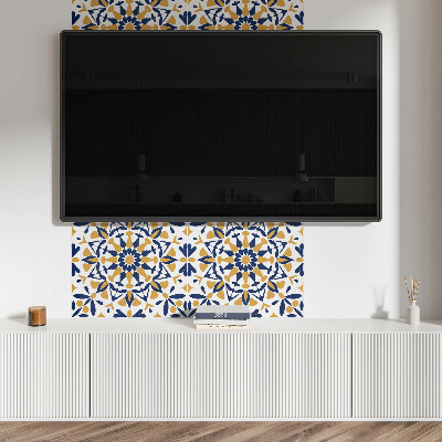 Panou decorativ bucatarie Armonie florală în simetrie