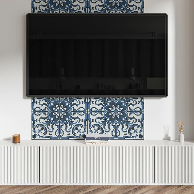 Panou decorativ bucatarie Motive florale cu detalii decorative