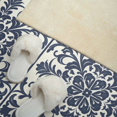 Panou decorativ perete dreptunghiular Motiv floral cu frunze verzi