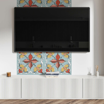 Panou decorativ bucatarie Motiv floral cu accente subtile