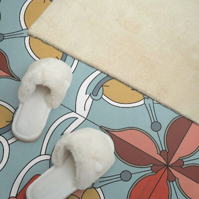 Panou decorativ bucatarie Motiv floral cu accente subtile